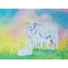 Brechtje Duijzer Ansichtkaart Schaap met Lammetjes