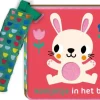 Buggyboekje konijntje in het bos
