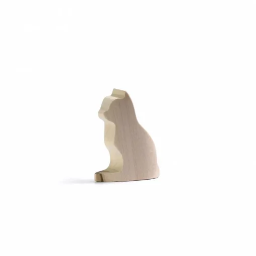 Bumbu Toys Kat Zittend Naturel