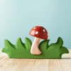 BumbuToys Paddenstoel in Gras