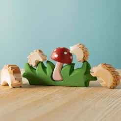 BumbuToys Paddenstoel in Gras