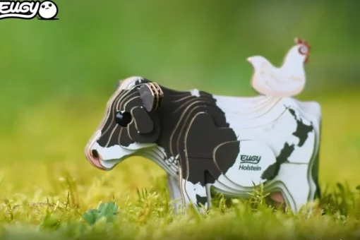 Eugy 3D Bouwpakket Holstein Koe