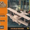 Eureka 3D Hout Model Gepetto's Double-decker