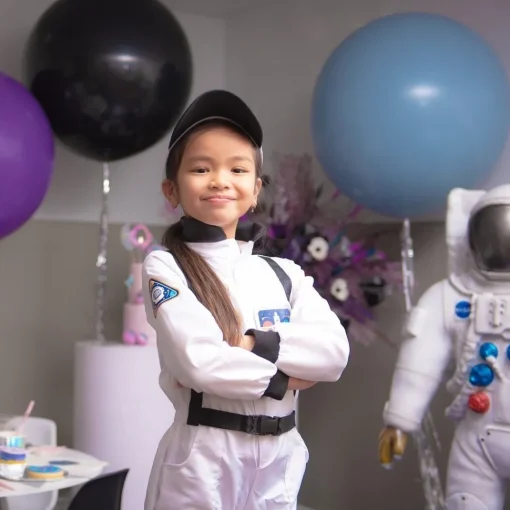 Great Pretenders Verkleedkleding Astronaut (jumpsuit w/hat) size 5-6