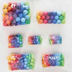 Grimm's Houten Pastel Kralen set 120-delig 10259