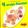 Haba 4 Eerste Puzzels Jonge dieren 2pcs