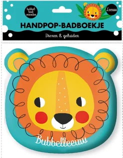 Handpop badboekje Leeuw