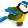 Hermann Teddy Knuffel Blauwe Mees 12cm
