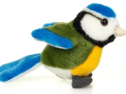 Hermann Teddy Knuffel Blauwe Mees 12cm
