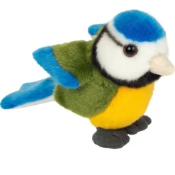 Hermann Teddy Knuffel Blauwe Mees 12cm