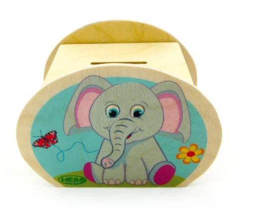 Hess Spaarpot Olifant Hout