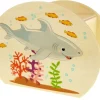 Hess Spaarpot Zeedieren Hout