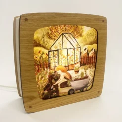 Het Houtlokael Seizoenslamp Premium Eikenhout Oak