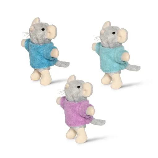 Het Muizenhuis Knuffel Muis Drieling