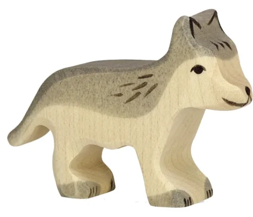 Holztiger Wolf Klein 80110
