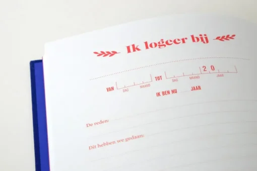 Invulboek Ik ga Logeren voor Kinderen