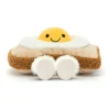Jellycat Knuffel Amuseables Egglantine Egg On Toast 16 cm