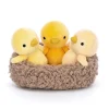 Jellycat Knuffel Kuikens Nesting Chickies