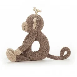 Jellycat Knuffel Rammelaar Aap Rattlering Monkey