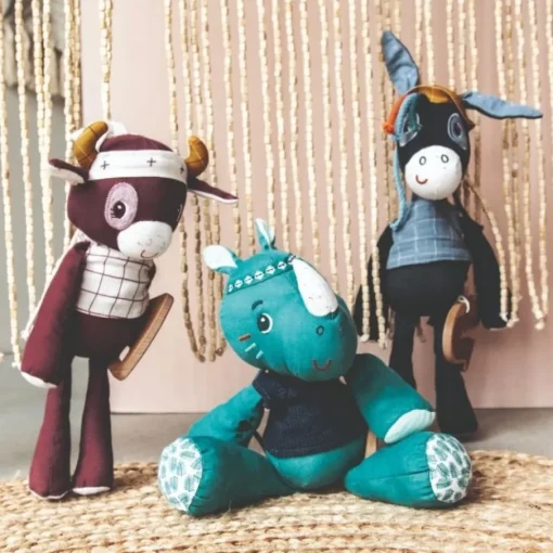 Lilliputiens Muziekknuffel Ignace de Ezel