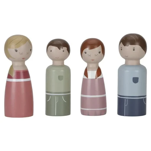 Little Dutch Aanvulset Poppenhuis Familia Rosa Hout