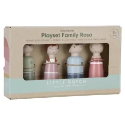Little Dutch Aanvulset Poppenhuis Familia Rosa Hout