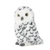 Living Nature Knuffel Sneeuwuil met Draaiend Hoofd