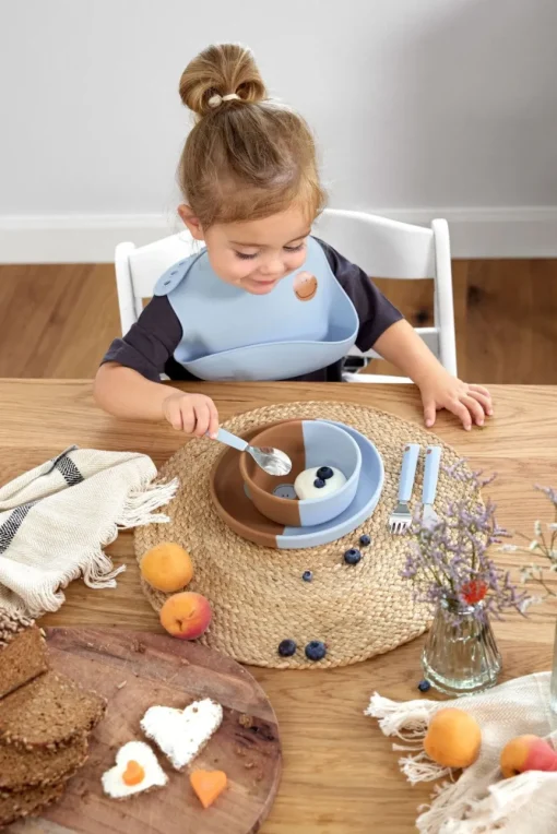 Lässig Kinderschaaltje Happy Rascals Smile Sky Blue