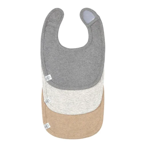 Lässig Newborn Slab GOTS Dark Grey/Light Grey/Nature