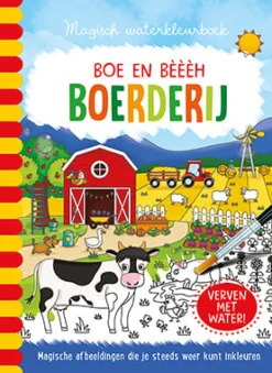 Magisch waterkleurboek Boerderij