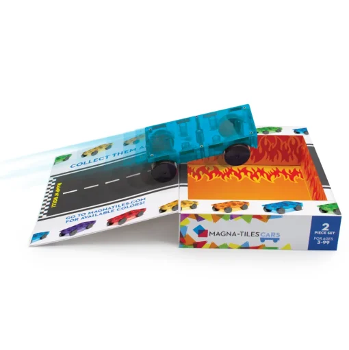 Magna-Tiles Cars 2 pcs Blauw Set