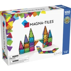 Magna-Tiles Clear Colors 100 pcs