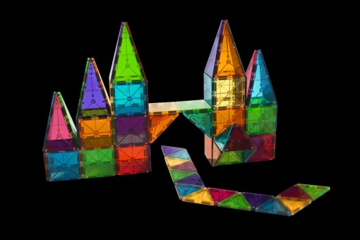 Magna-Tiles Clear Colors 100 pcs