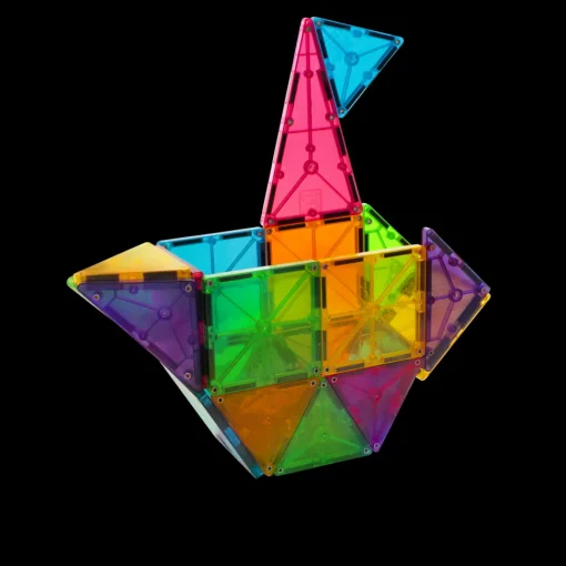 Magna-Tiles Clear Colors 32 pcs