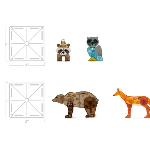 Magna-Tiles Forest animals 25 pcs set