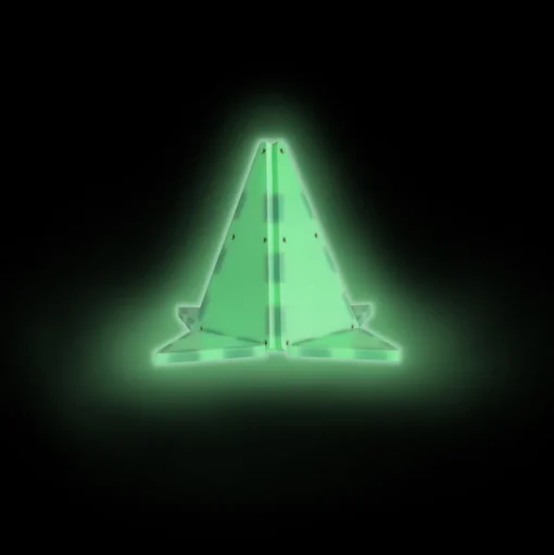 Magna-Tiles Glow in the dark 16 pcs Set