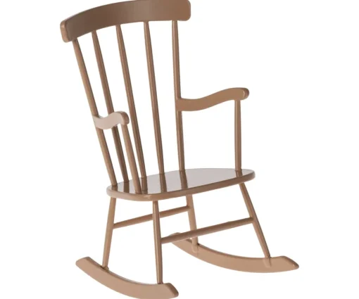 Maileg Schommelstoel Rocking Chair Mini Dark Powder