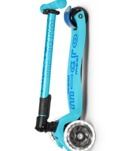 Micro Step Maxi Micro Step Deluxe Inklapbaar Blauw Led
