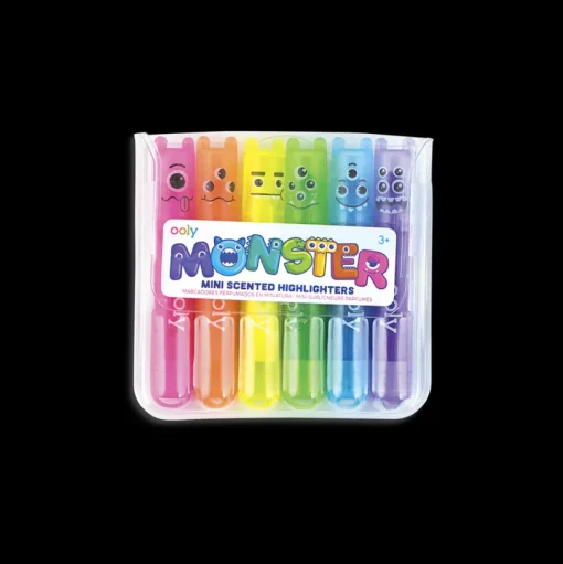 Ooly Markeerstiften Mini Monster Geur set 6-delig