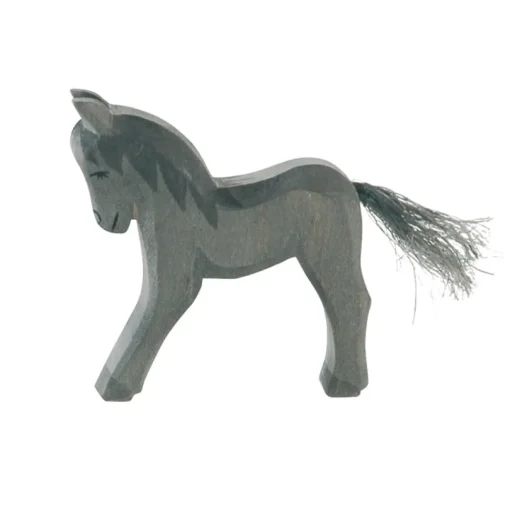 Paard Veulen Zwart 11117
