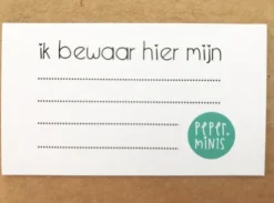 Pepermints Bewaardoosje Panter