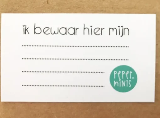 Pepermints Bewaardoosje Panter