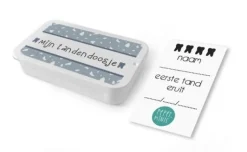 Pepermints Tandendoosje Terrazzo Blauw