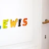 Scratch Letter Dieren Hout