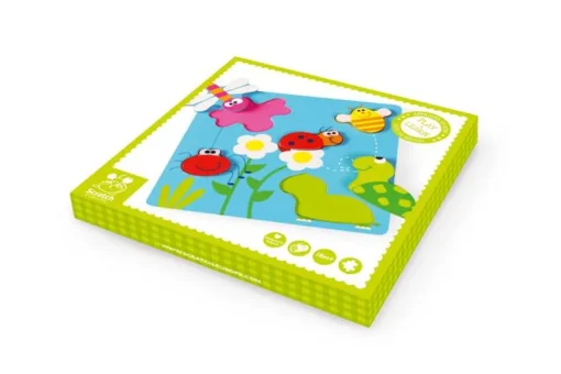 Scratch Puzzel Reliëf Tuin Hout