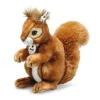 Steiff Knuffel Eekhoorn Niki Lichtbruin 21 cm