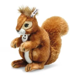 Steiff Knuffel Eekhoorn Niki Lichtbruin 21 cm