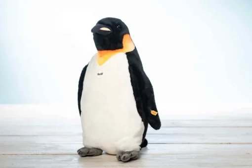 Steiff Knuffel Palle Koningspinguin Zwart/Wit 52cm