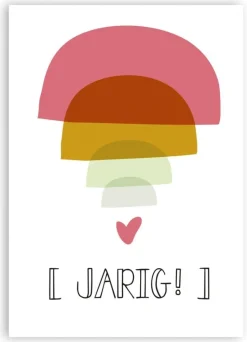 Wenskaart Jarig!