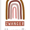 Wenskaart Zwanger blij voor jullie
